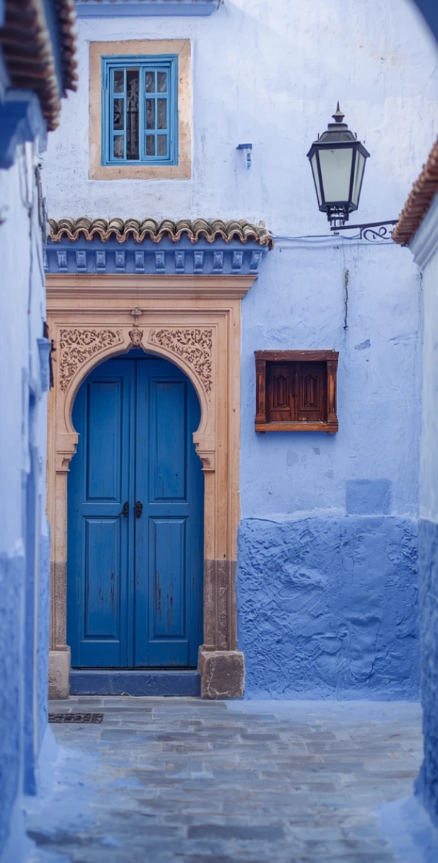 Blue streets of Chefchaouen